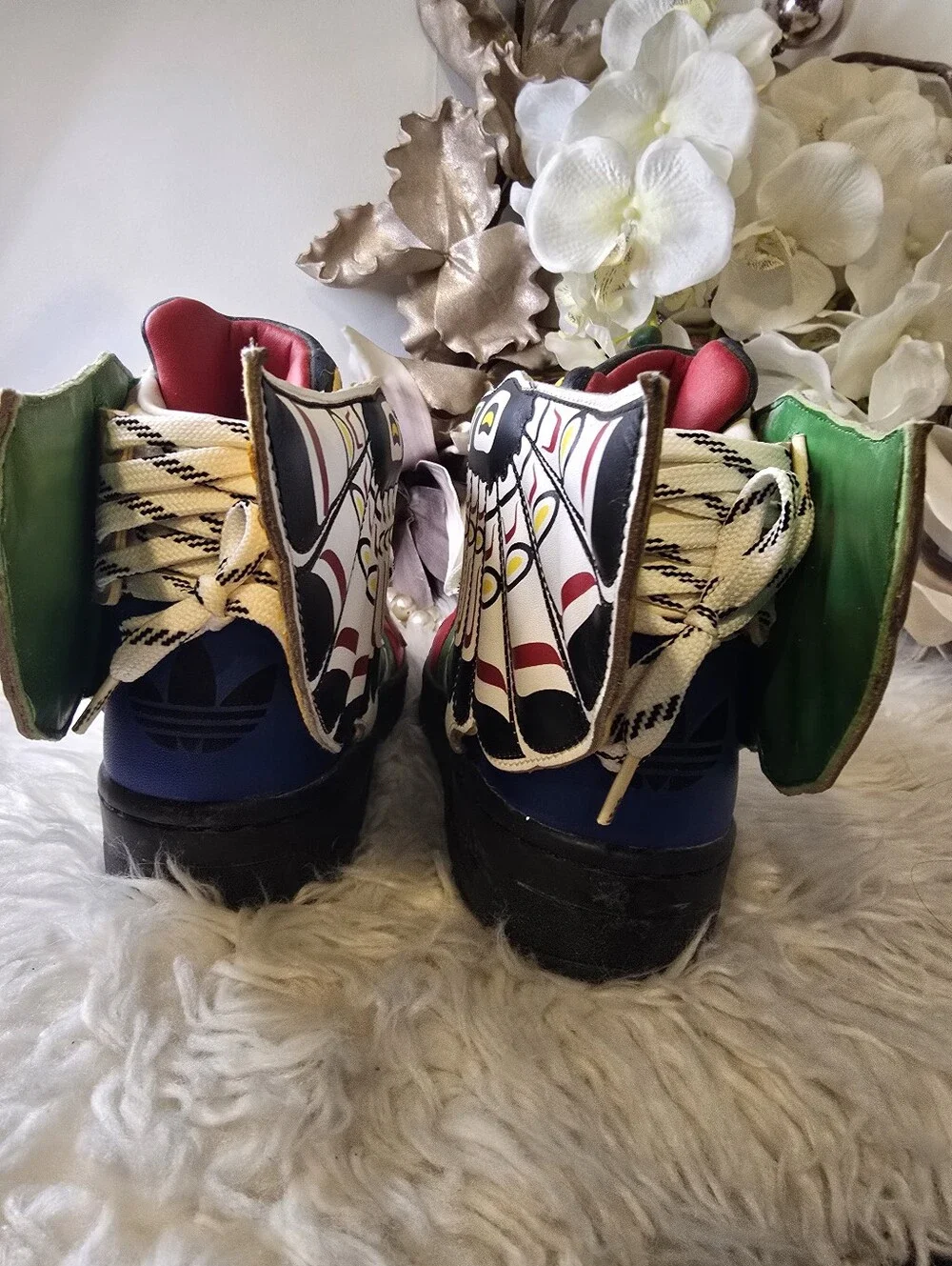 Jeremy Scott x adidas Eagle Wing Totem mens shoes size9.5